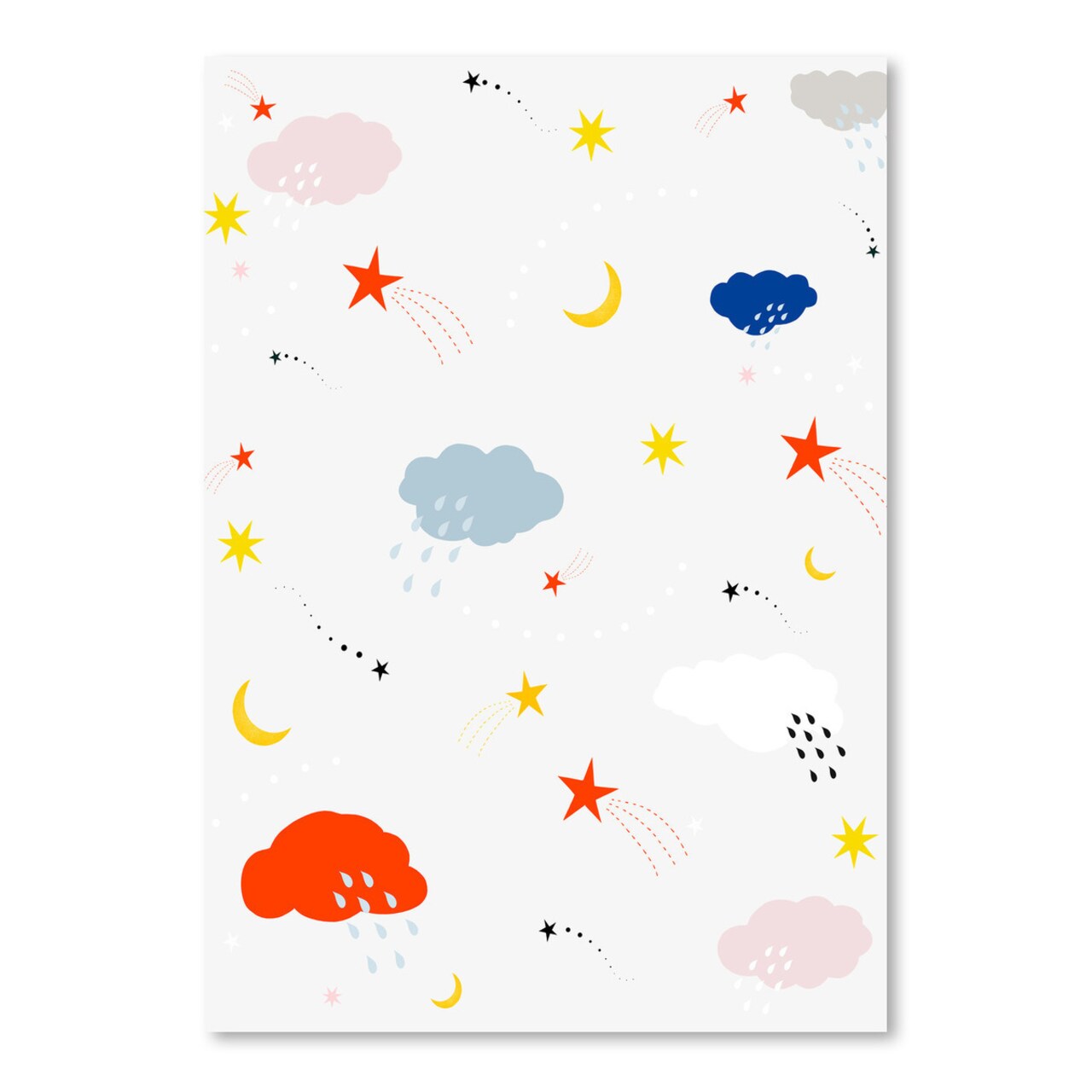 Clouds by Louise Robinson  Poster Art Print - Americanflat